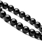 WRCXSTONE Natural 8mm Gorgeous Semi-Precious Gemstones Healing Crystal Stretch Beaded Bracelet Unisex